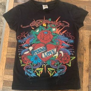 Vintage Ed Hardy baby tee